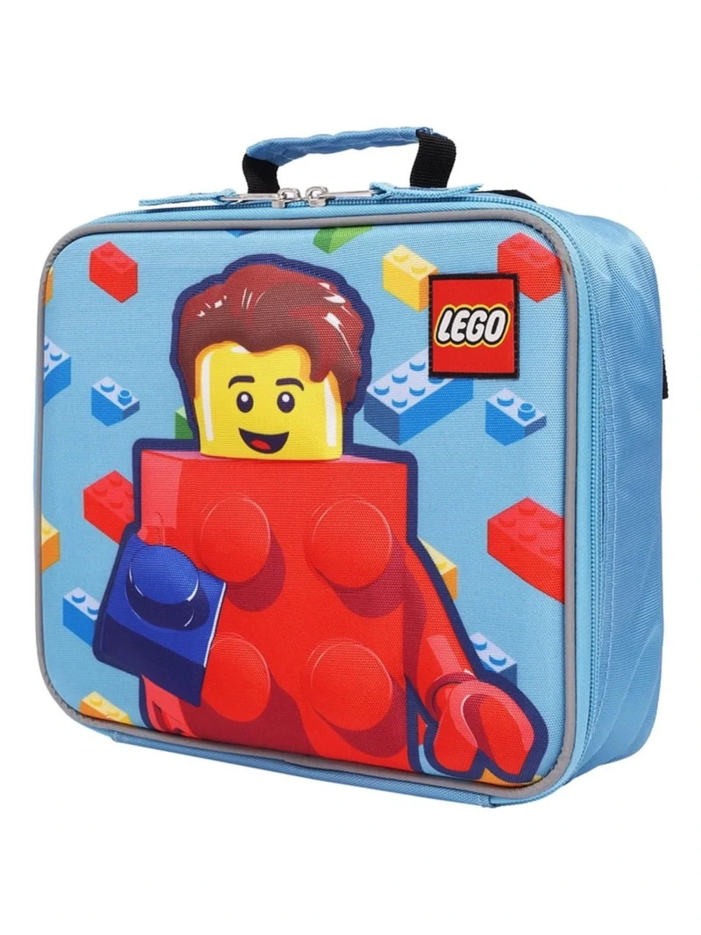 LEGO Master Builder Kids Backpack Set with Lunchbox and Keychain W